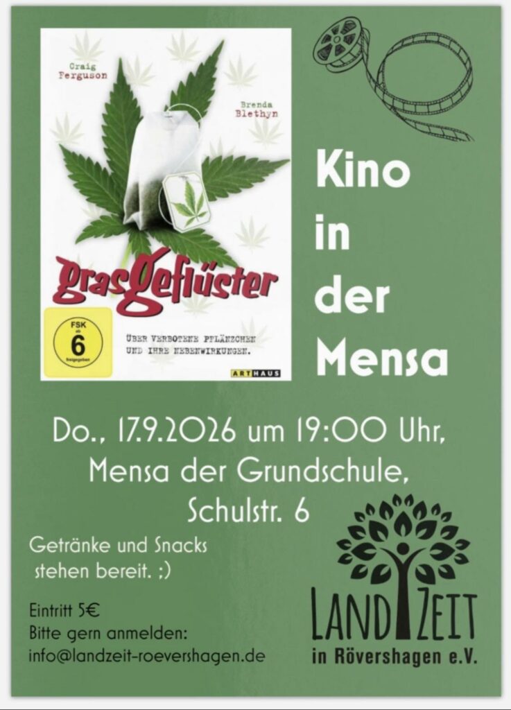 Kino in der Mensa am 17.09. Grasgeflüster