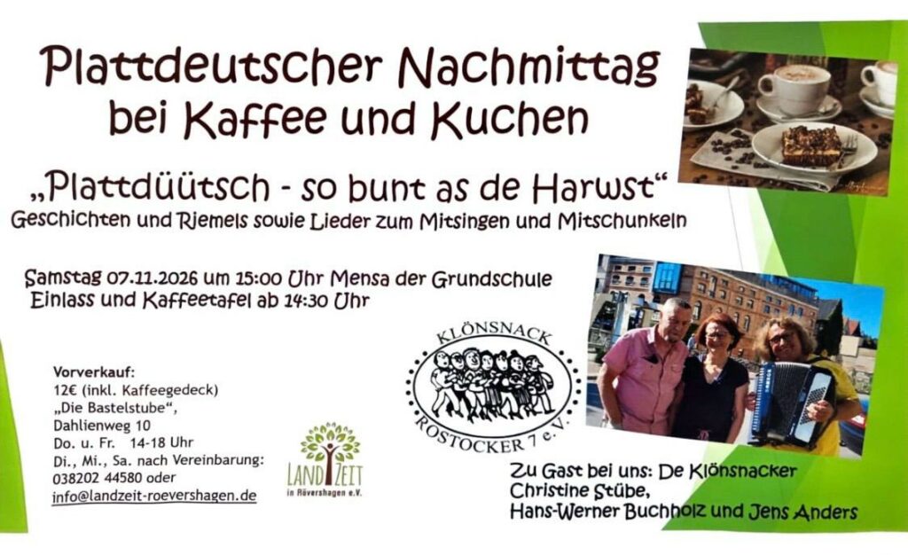 Plattdeutscher Nachmittag